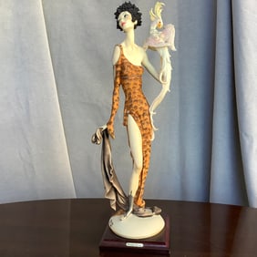 Giuiseppe Armani Woman With Parrot, Limited Edition