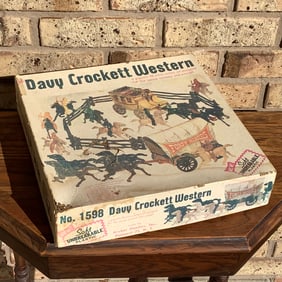 Davy Crockett Western Action Toy Set