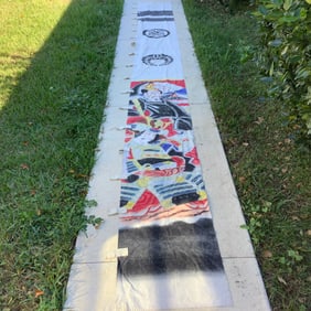Japanese Noboro Banner, Extra Long 200 Inches
