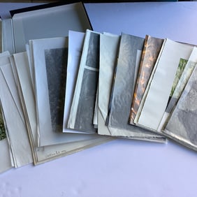 Portfolio of Art Work Collection from University Students in 1996.
