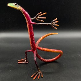 Gecko Metal Bright Colored Wine holder