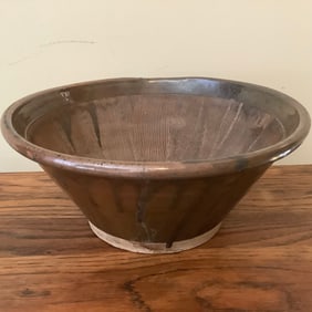 Antique Japanese Showa Period Suribachi Bowl