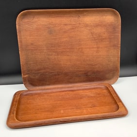 MCM Teak Trays - One made in Sweden by Åry Nybro Fanérprodukter & Digsmed in Denmark