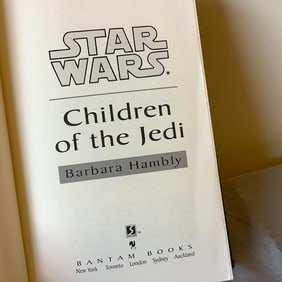 Star Wars Children of the Jedi Hardcover Book by Barbara Hambly