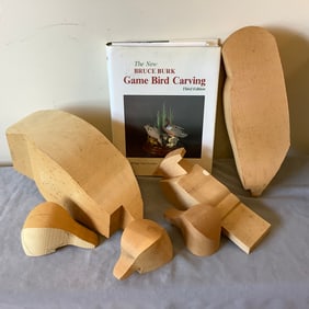 Game Bird Carving Book and Wood Blanks