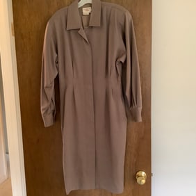 NM Only, A Neiman-Marcus Exclusive, 100% Wool Shirt Dress