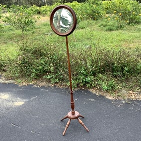 Antique Shaving Mirror Stand