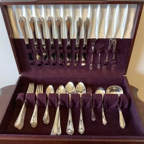 Reed and Barton "Dancing Flowers" Sterling Silver Silverware