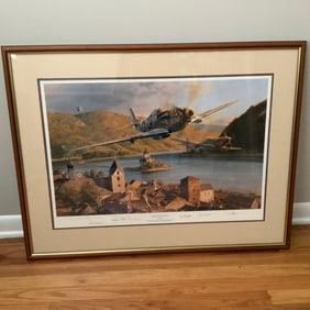 "Eagles Over The Rhine" 6 Signatures & Artist Pencil Signed #800/1250