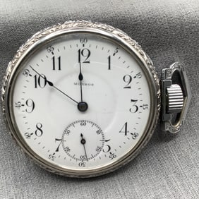 Antique Pocket Watch Monroe Watch Co.