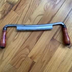 Antique Bark Shaver 14 Inch Simmons Fixed Handle