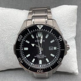 Citizen Eco-Drive Diver's Titanium Watch