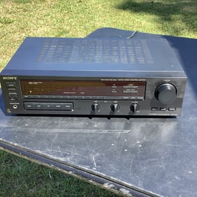 Sony Audio Video Control Center: Controls Video ,Tape, CD, Tuner and Phonograph