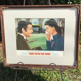 Custom Framed Poster Featuring David O Selznick's Gone with the Wind Film