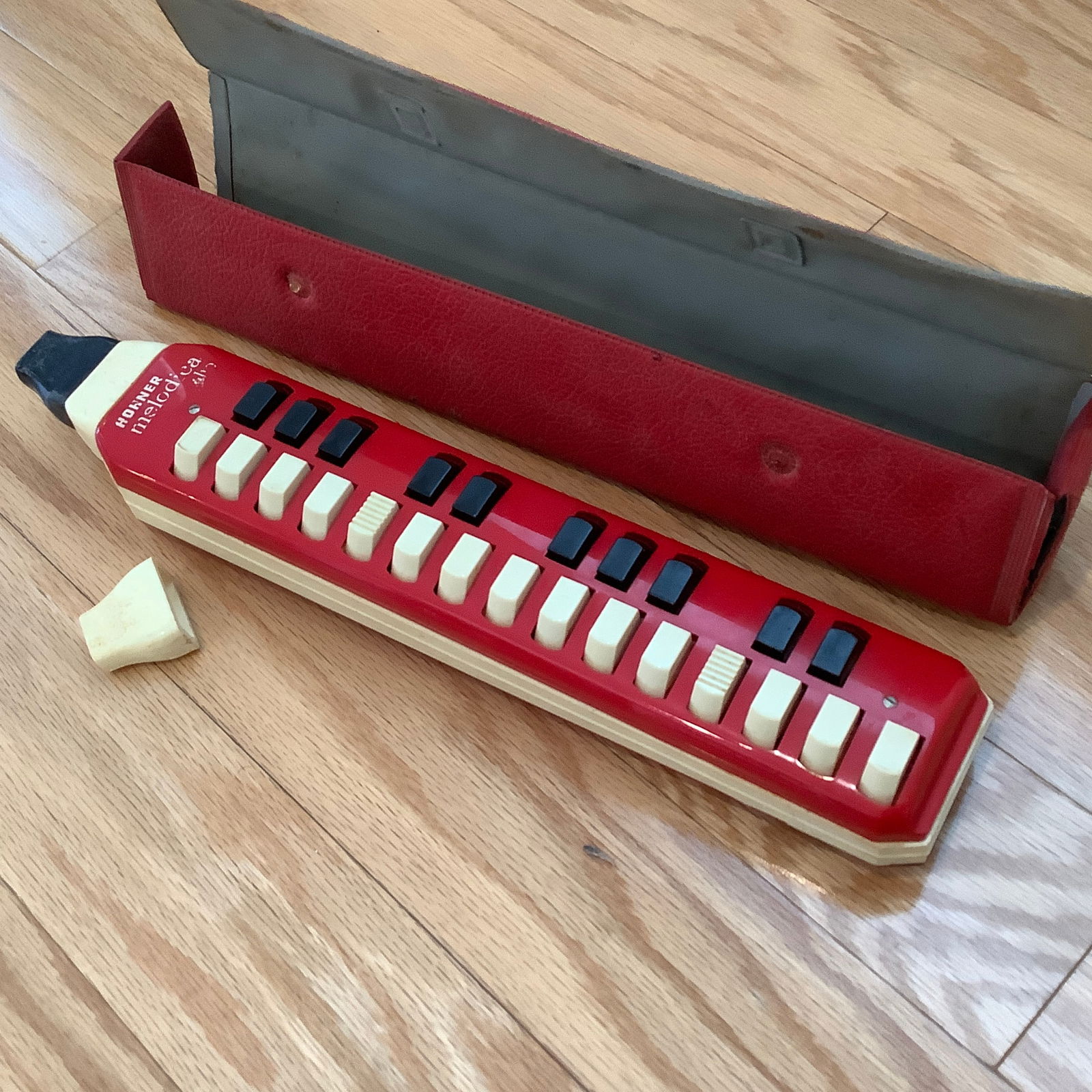 Hohner Melodica -Alto, Made in Germany with Case: 1950s with additional mouthpiece