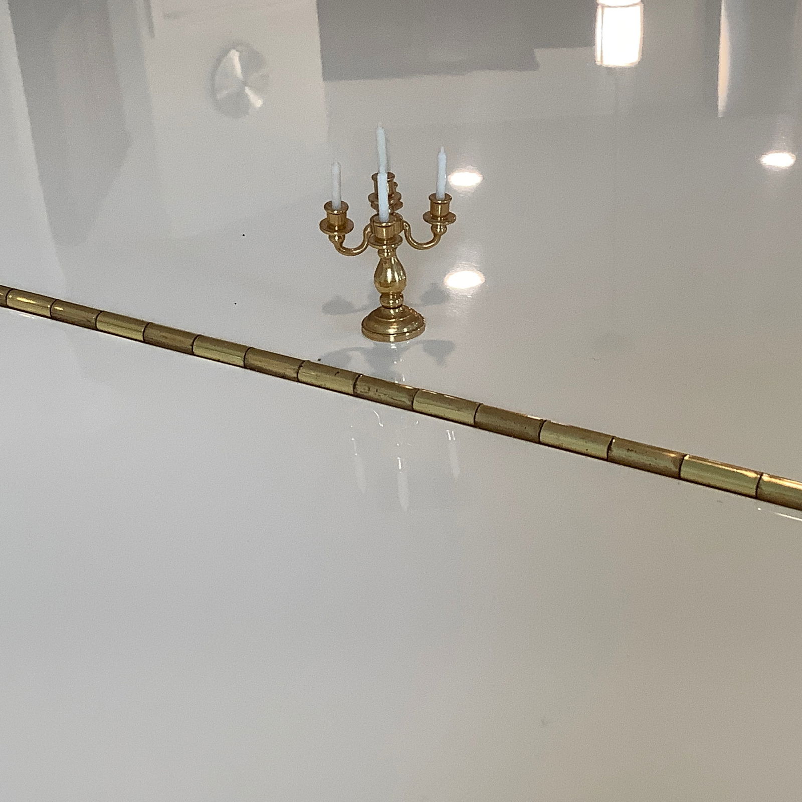 The Tiniest Brass Liberace Candelabra (1 of 5)