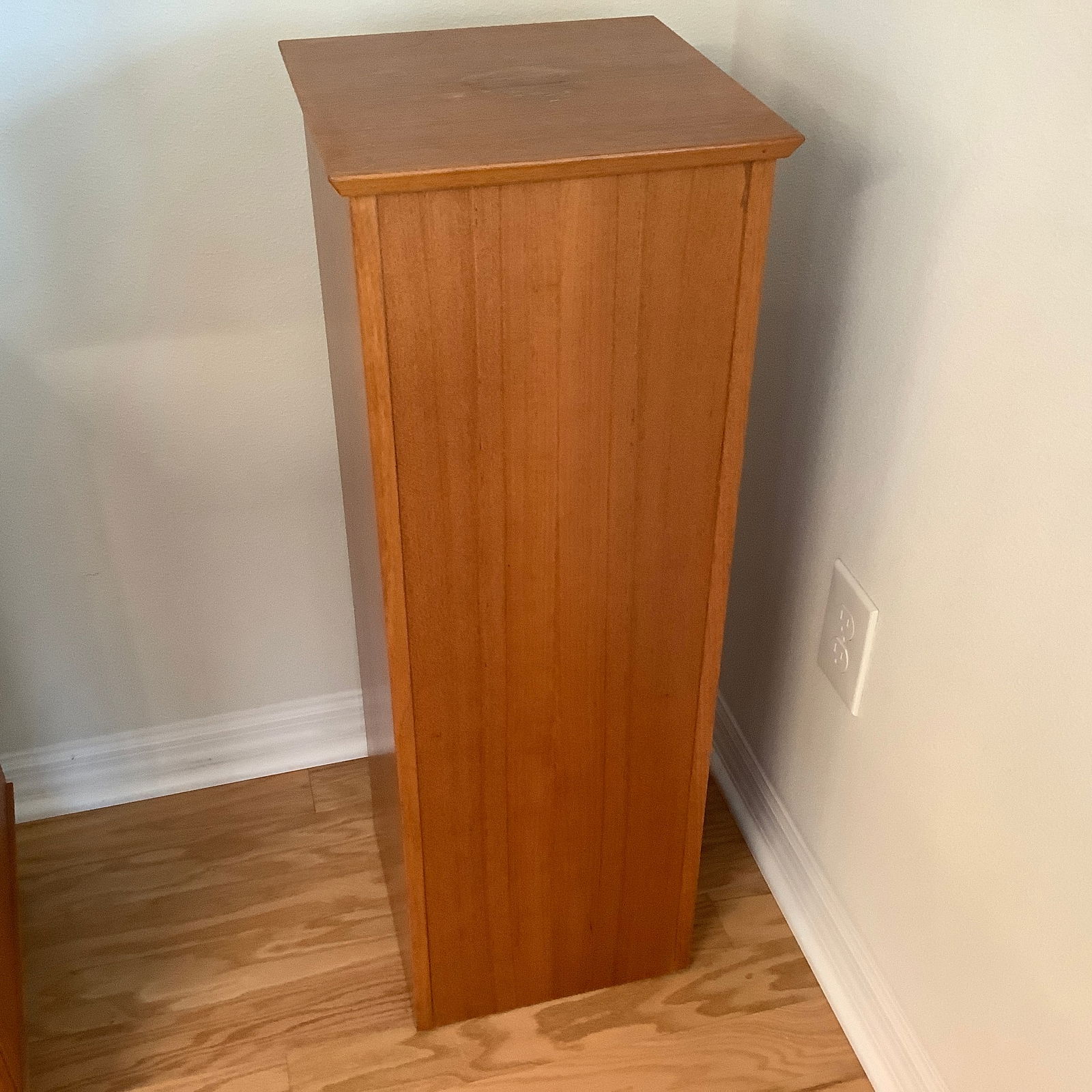 MCM Teak Pedestal Column Made by FBJ in Denmark (1 of 6)