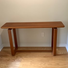 MCM Teak Console Table