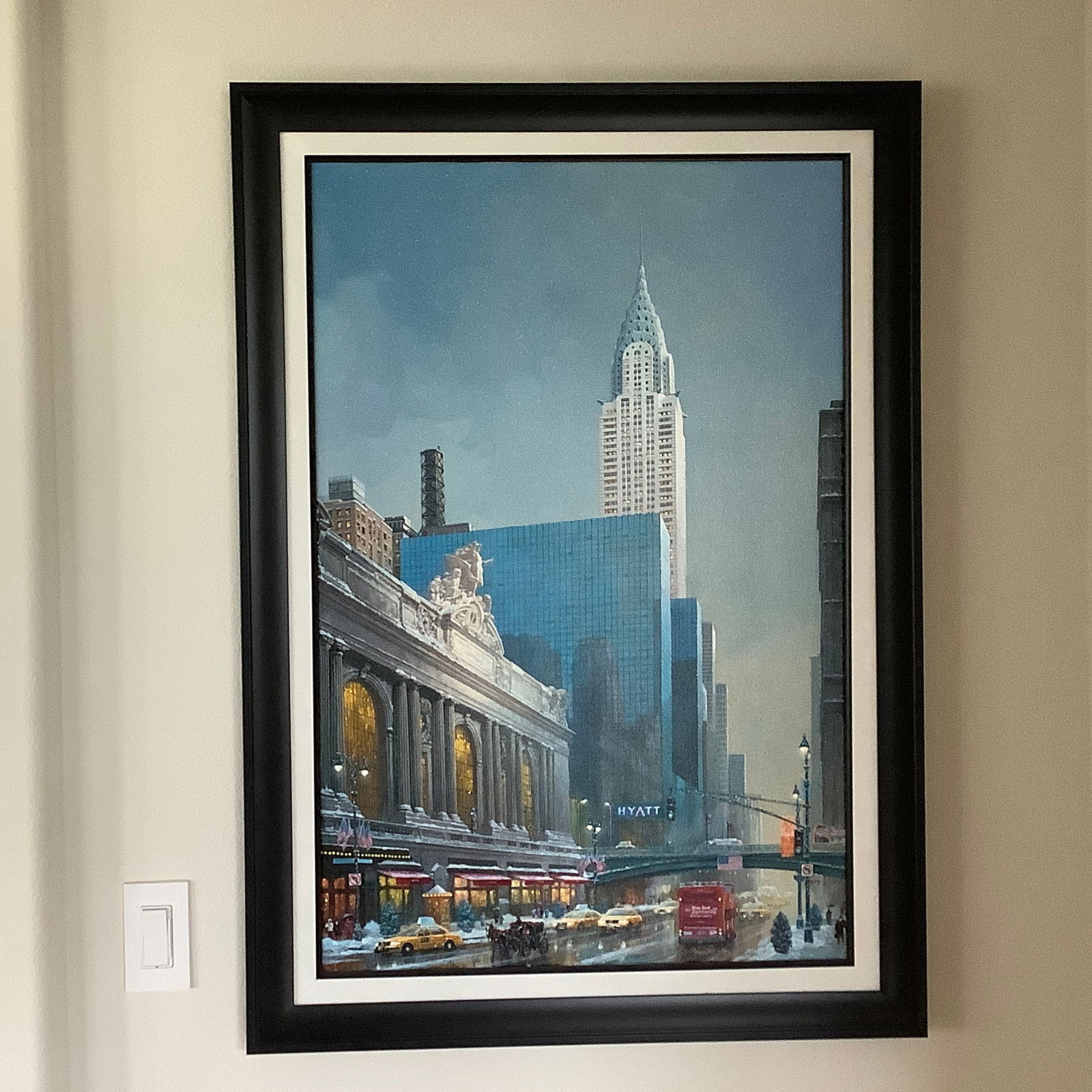 Framed art print of The Chrysler Building in NYC (1 of 6)