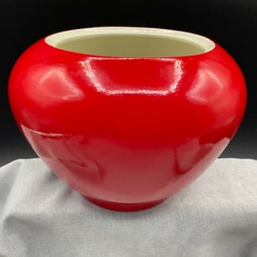 Rare Vintage Red Hall "Made for Kraft Foods" Bowl