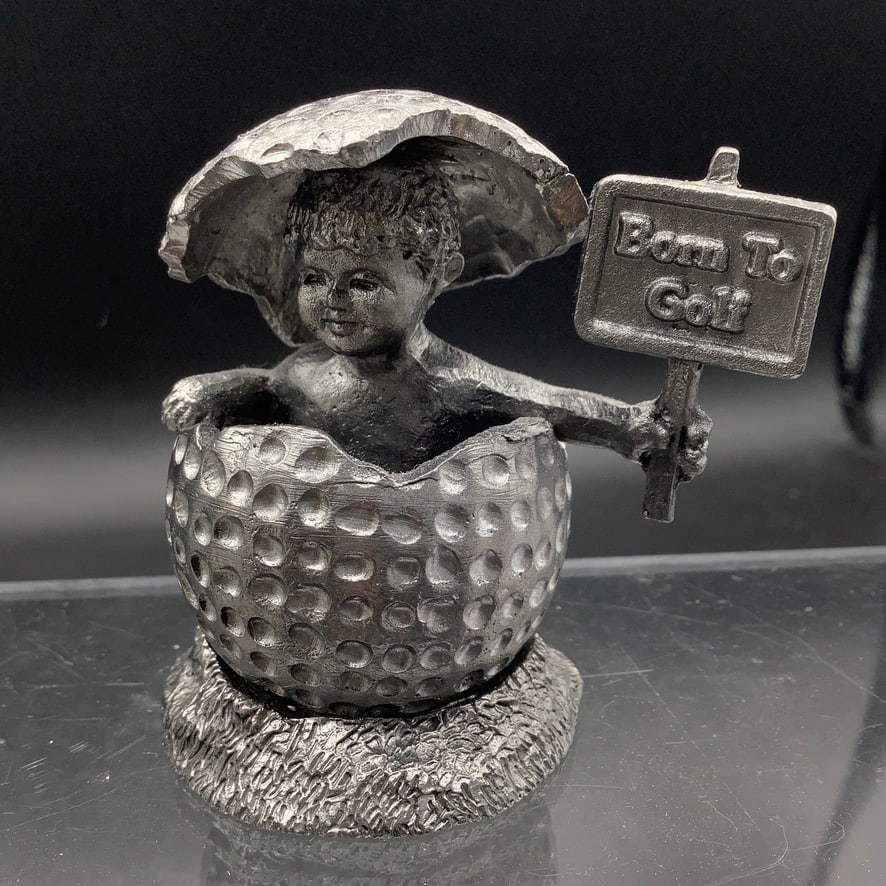 Ricker Pewter "Born to Golf" Figurine (1 of 7)