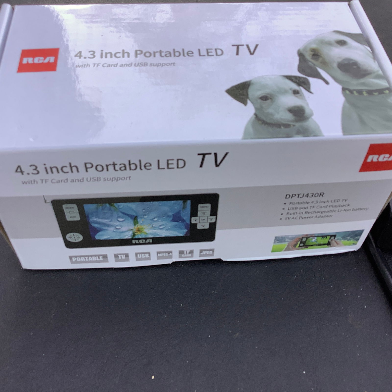 RCA 4.3 Inch Portable LED TV in Original Box (1 of 7)