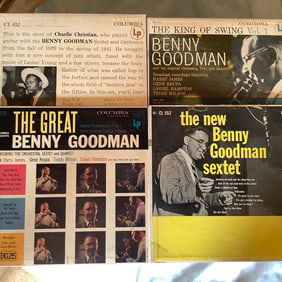 4 Vinyl Records: King of Swing, Benny Goodman