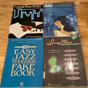 3 Cocktail Lounge Music Fake Books and Easy Jazz Standards Fake Book