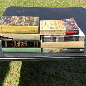 Hardcover and Paperback Books on History Including Schlesinger