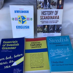 Swedish Grammar and Dictionaries Along with History of Scandinavia