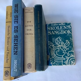German Readings and Grammar Books with a Song Book