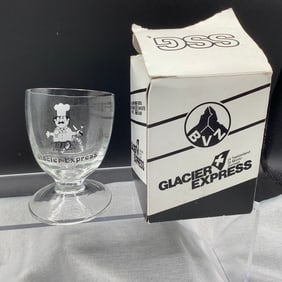 BVZ Glacier Express Switzerland Slanted Glass with Box