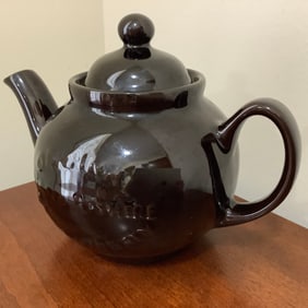 Original Staffordshire Brown Betty Teapot, Made in England