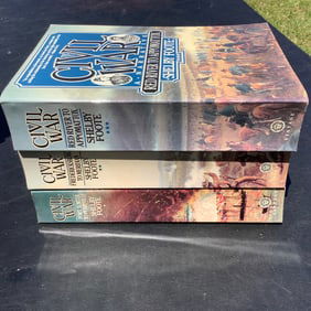 Trio of Paperback Books on Civil War