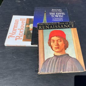 Coffee Table Books: The Renaissance, The Eiffel Tower and Norman Rockwell