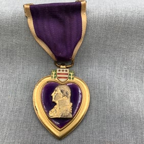US Military Medal, Purple Heart for Military Merit