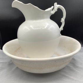 Ironstone Pitcher and Virginia Basin