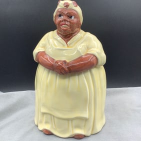 Mammy in Yellow Dress Cookie Jar by Mosaic Tile Co