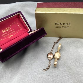 Vintage Gold Filled Watches, Benrus and Elgin