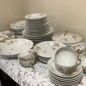 Antique China Set by B & C Limoges France Made Exclusively for Macy's