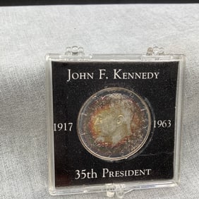 John F. Kennedy, 35th President 1964 Silver Half Dollar