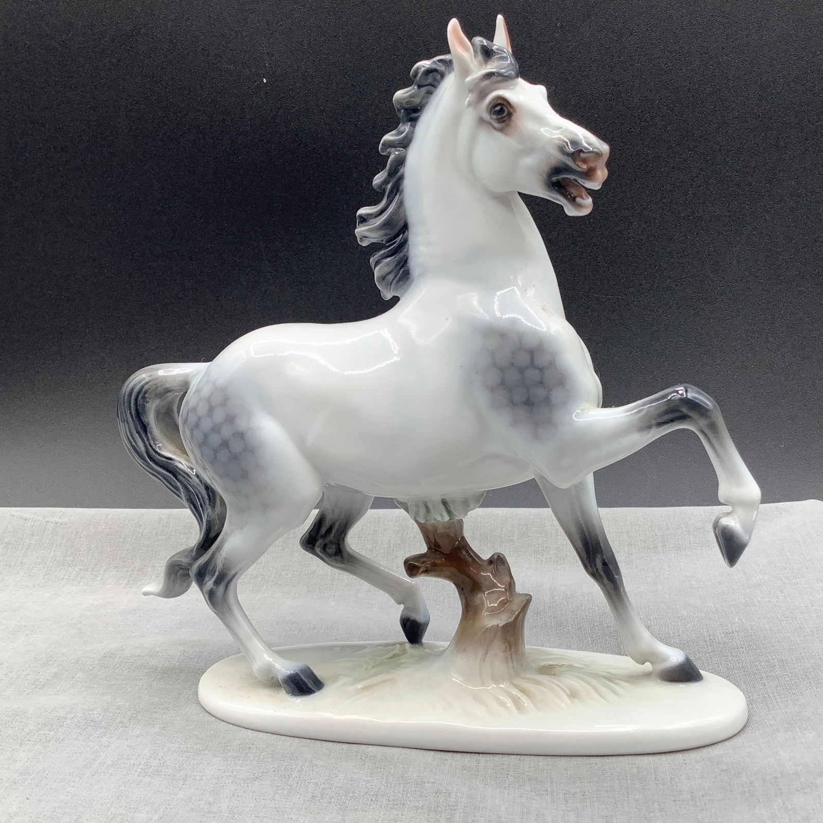 Rosenthal "Rampant Horse" Porcelain Figurine Designed By Professor Theodor Karner, 1934 (1 of 10)