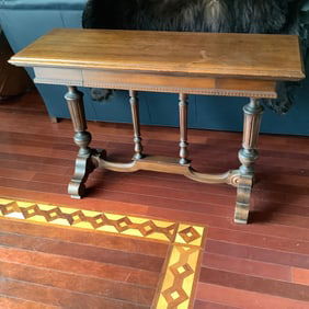 Antique Console Table with Spanish Influence