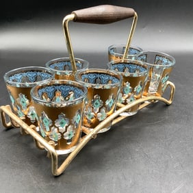 MCM Culver LTD, Shot Glass Set with Caddy