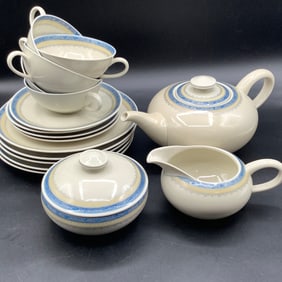 Rare Hutschenreuther Selb Bavaria Germany Tea Set
