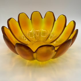 Indiana Glass Vibrant Petal Bowl