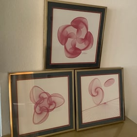 3 W. E. Greenlee "Spirograph" Art