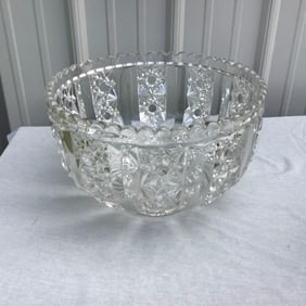 Tiffin-Francescan Royal Pattern Punch Bowl