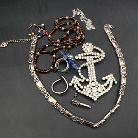 Ladies Jewelry Box Finds- All Costume