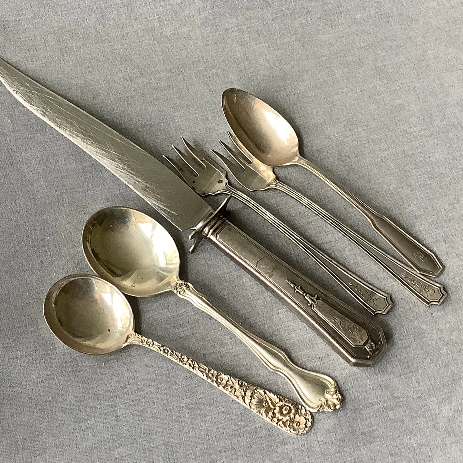 Sterling Silver Mix Flatware (1 of 8)